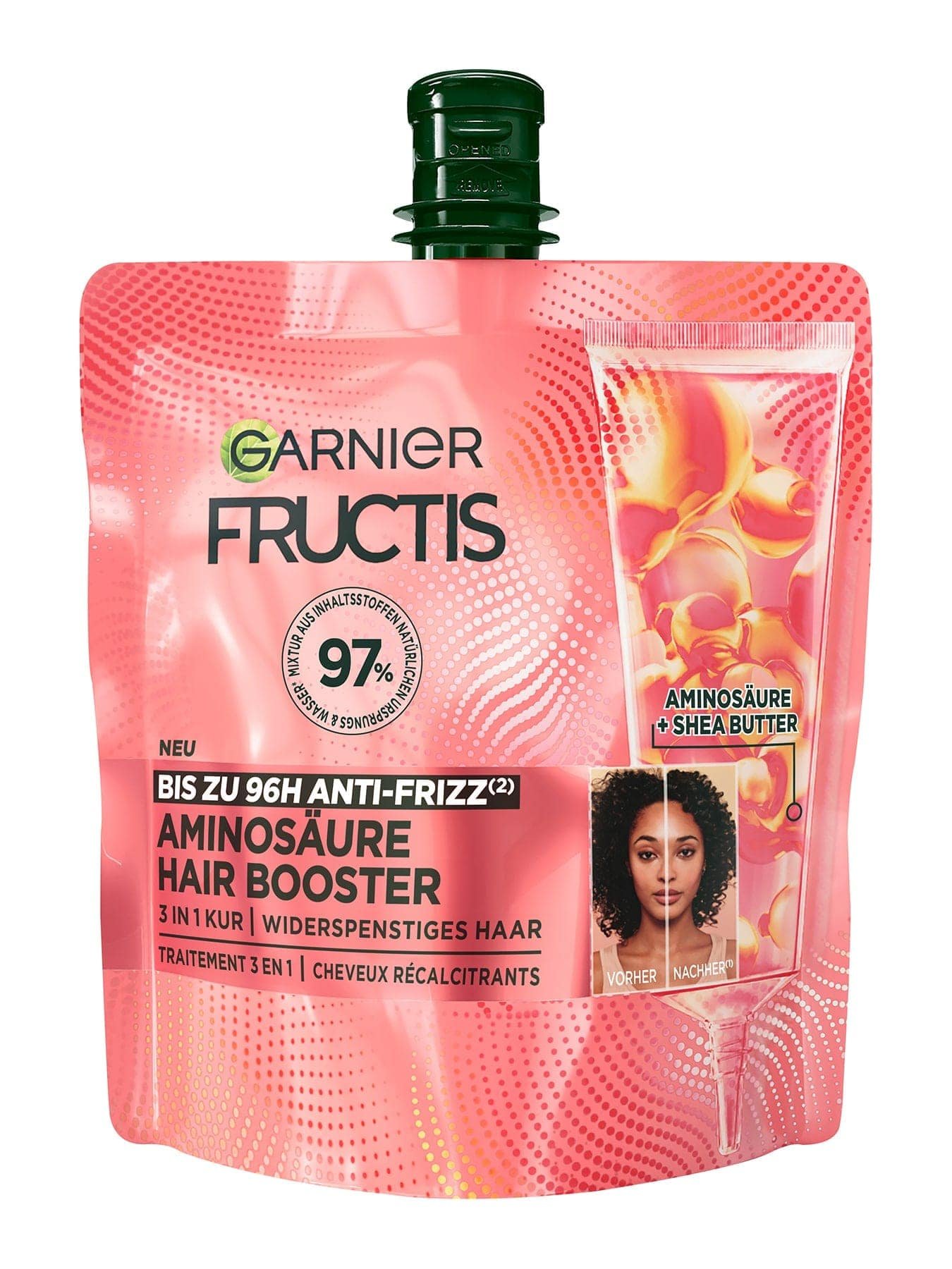 Garnier Fructis Hair Booster Aminosäure Produktverpackung vorne