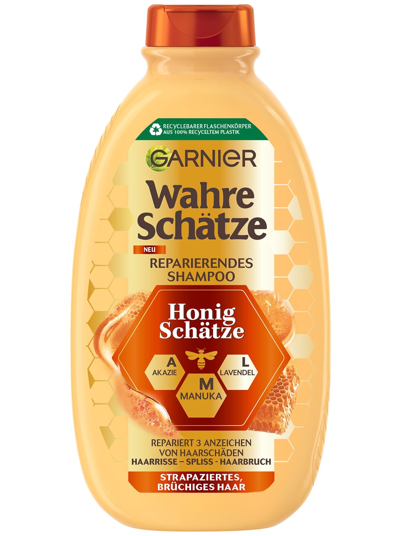 Wahre Schätze Reparierendes Shampoo Honig Schätze 400ml - Produktabbildung
