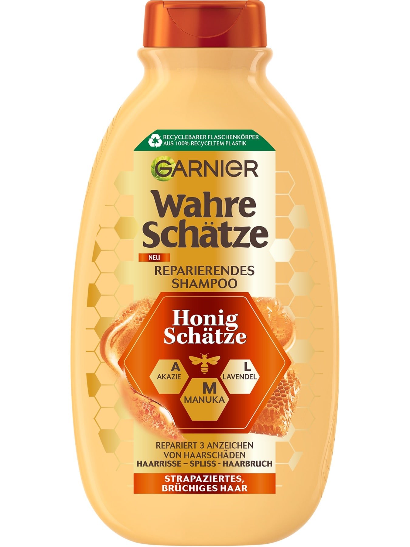 Wahre Schätze Reparierendes Shampoo Honig Schätze 300ml - Produktabbildung