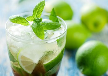 Mojito im Glas