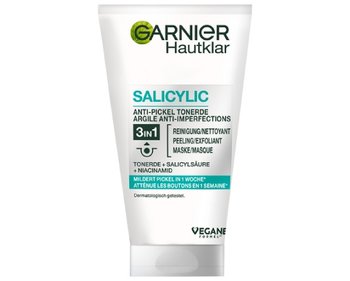 Produktabbildung Hautklar Salicylic 3in1 Tonerde Anti-Pickel Reinigung + Peeling + Maske