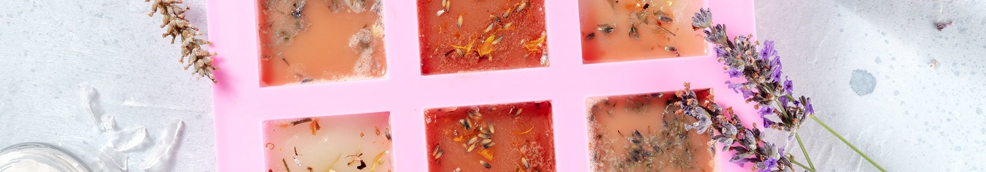 Zutaten für festes Shampoo - Detailaufnahme