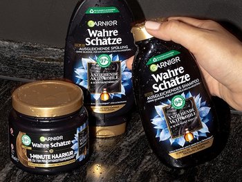 Produktreihe Garnier Wahre Schätze