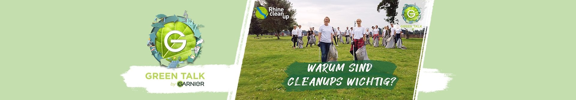 Menschen stehen in einem Park - Warum sind Cleanups wichtig?