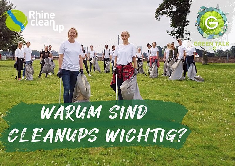 Menschen stehen in einem Park - Warum sind Cleanups wichtig?