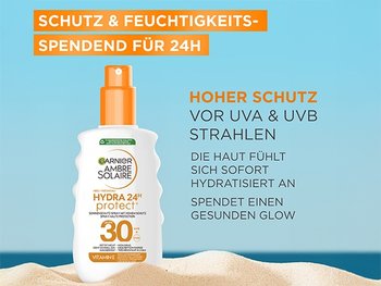 Garnier Ambre Solaire Invisible Protect Refresh LSF 30 im Sand