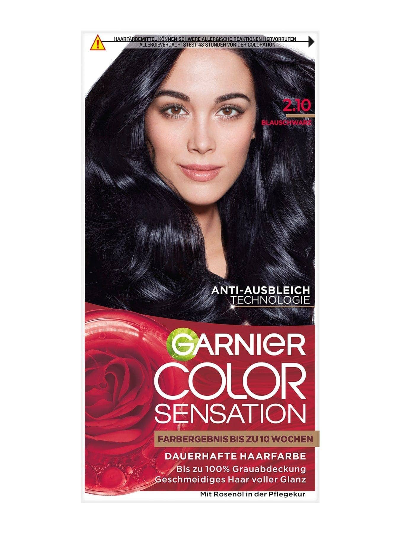 Color Sensation dauerhafte Haarfarbe 2.1 Blauschwarz Produktbild