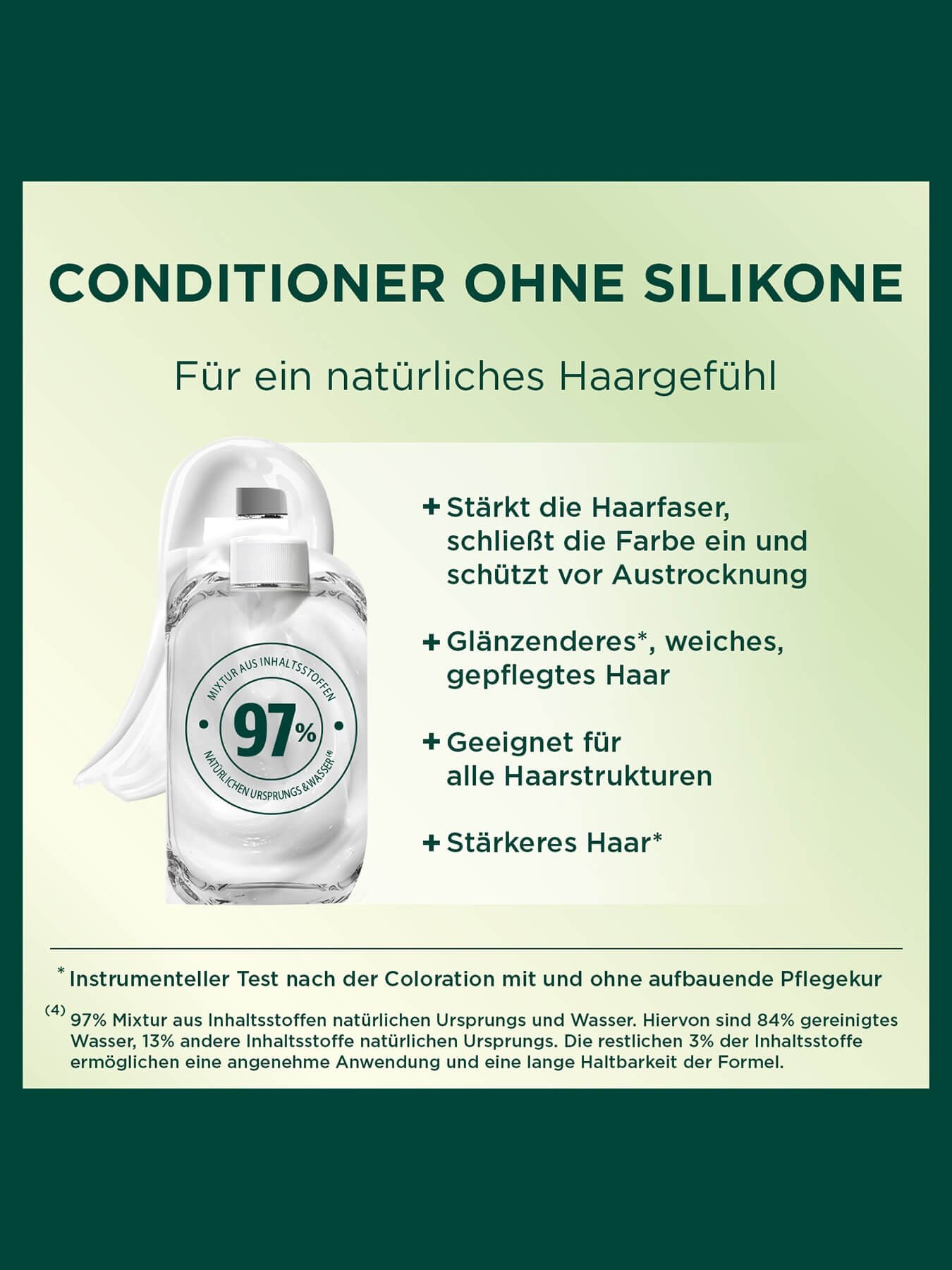 Conditioner ohne Silikone - Vorteile