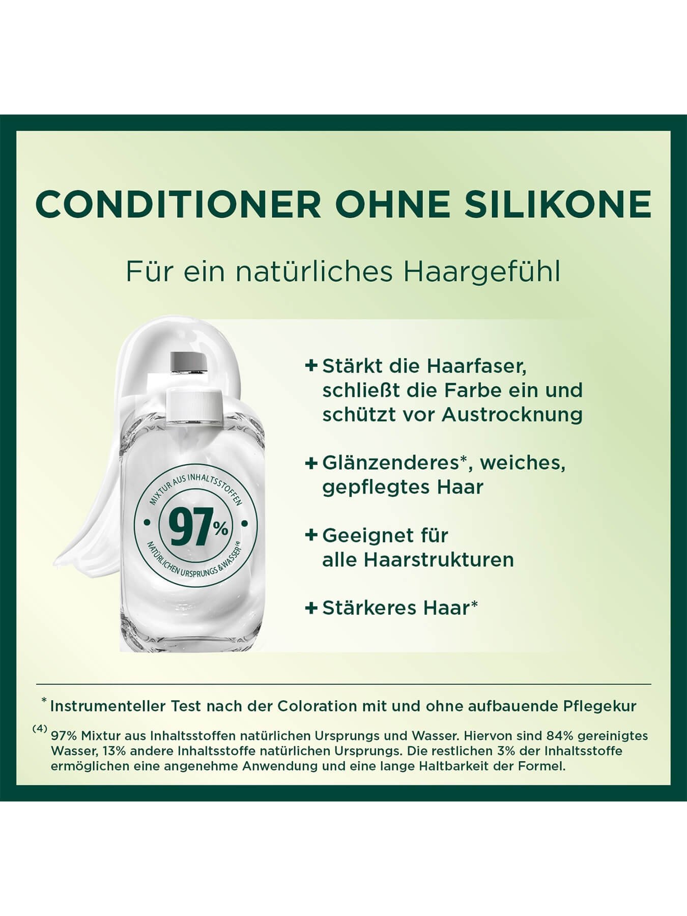 Conditioner ohne Silikone - Vorteile der Coloration