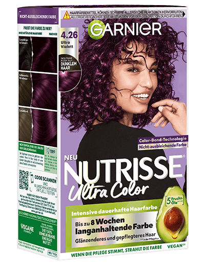 Nutrisse Ultra Color 4.26 Ultra Violett Produktabbildung