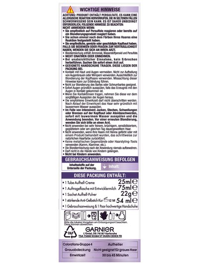 Nutrisse Ultra Bleach D4+ Ultra Aufheller - Produktabbildung rechte Seite