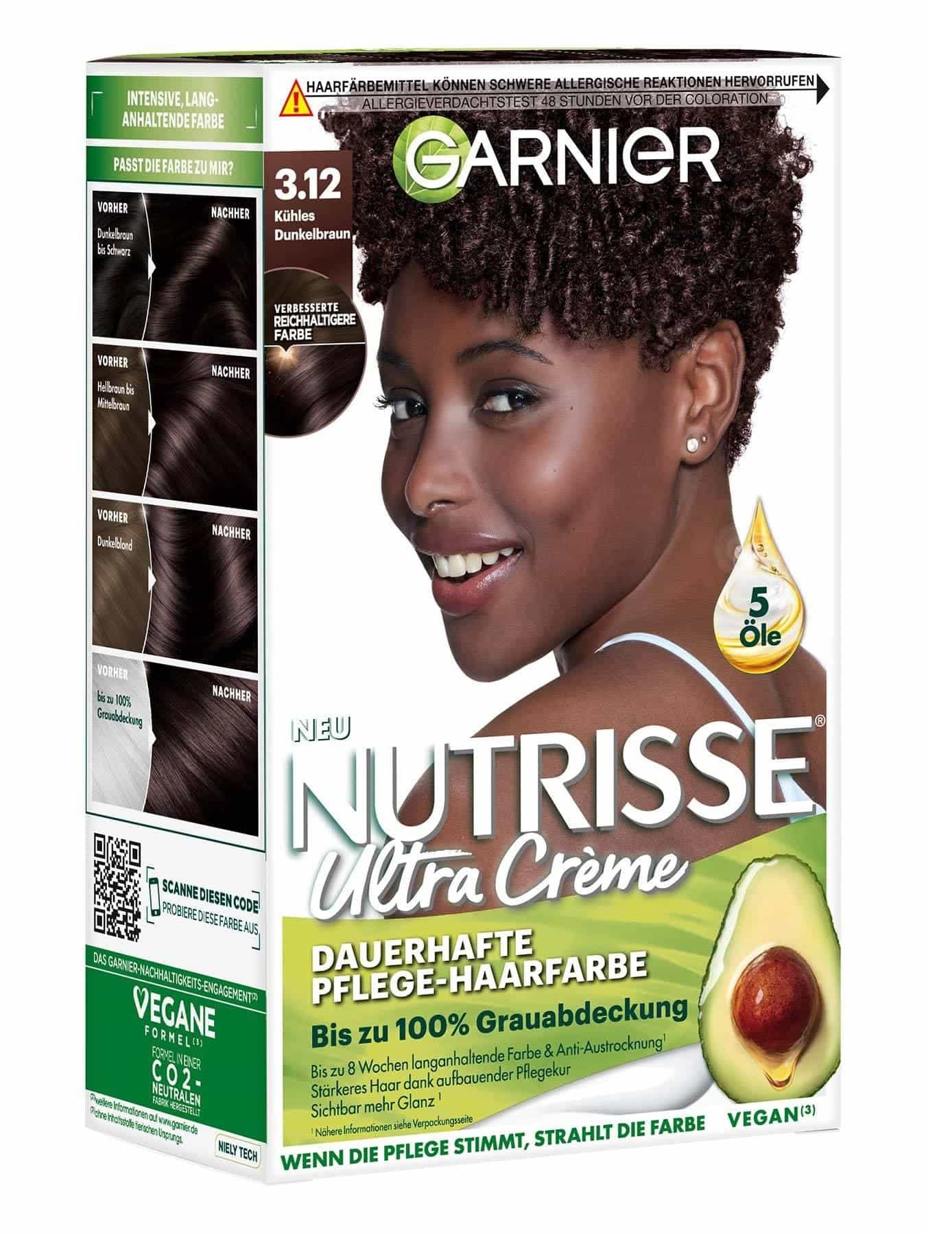 Nutrisse Crème 3.12 Kühles Dunkelbraun - Produktabbildung