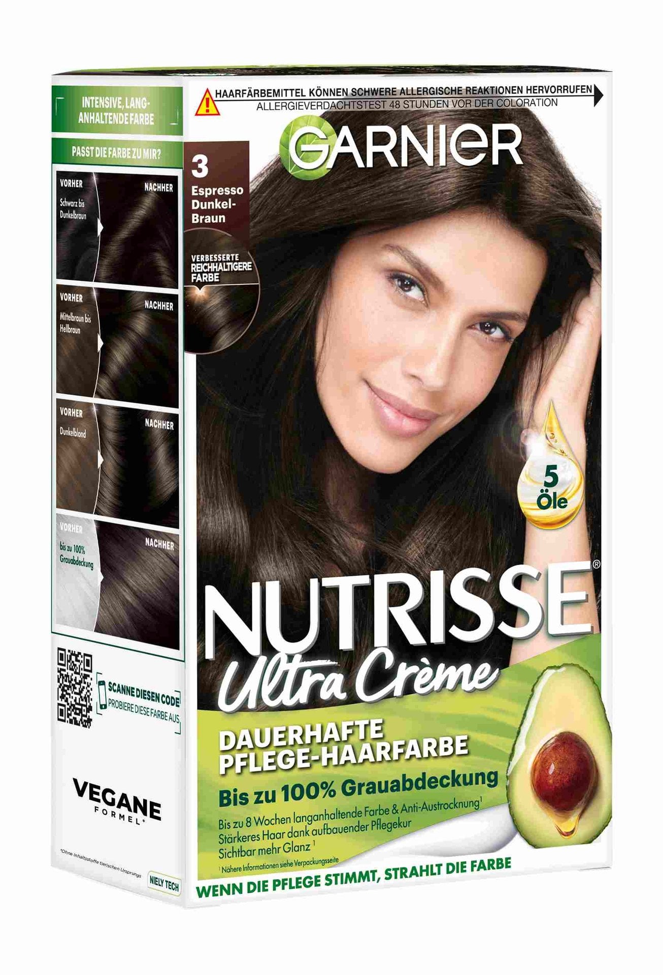 Nutrisse Ultra Crème 3 Espresso Dunkelbraun