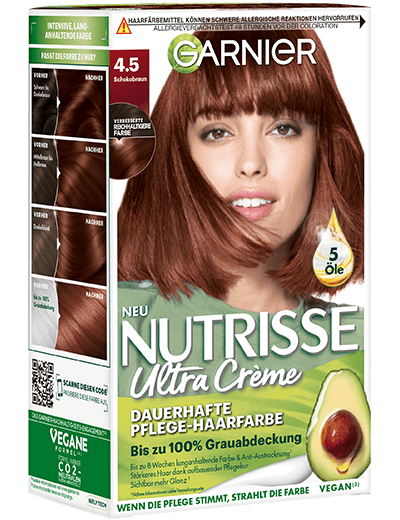 Garnier Nutrisse Ultra Creme 4.5 Schokobraun Produktabbildung