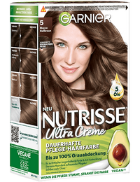 Garnier Nutrisse Ultra Creme 5 Mocca Hellbraun Produktabbildung Vorderseite