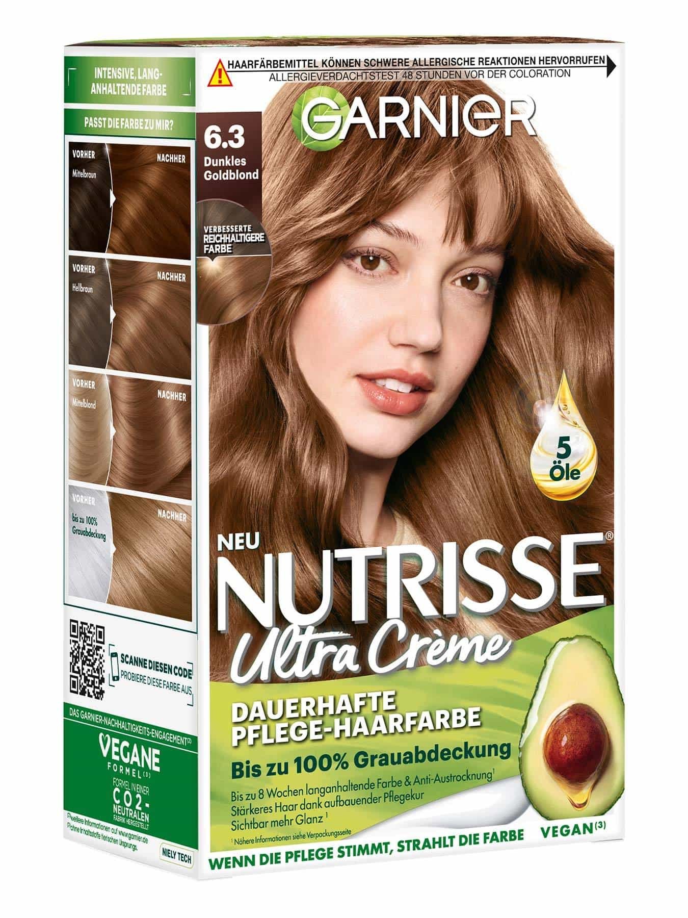 Nutrisse Creme 6 3 Dunkles Goldblond - Produktabbildung