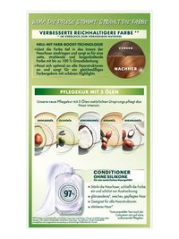Nutrisse Creme 6 41 zartes Kupfer -Produkt Rückansicht