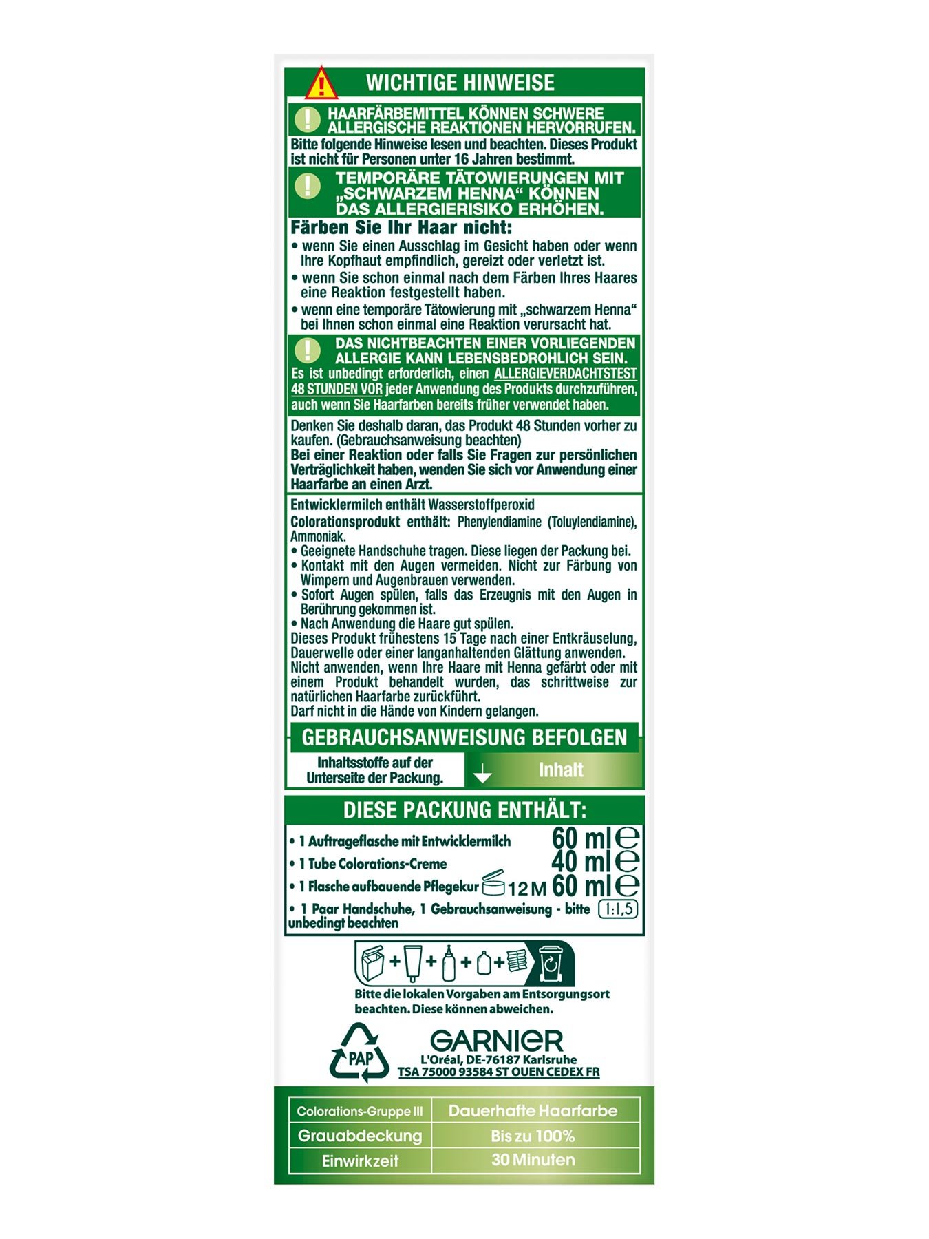 Nutrisse Creme 6N Natürliches Dunkelblond - Produkt Seitenansicht