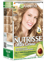Garnier Nutrisse Ultra Creme 8 Vanilla Blond Produktabbildung
