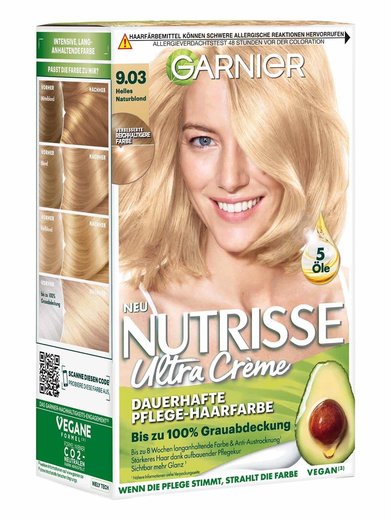 Nutrisse Creme 9 03 Helles Naturblond - Produktabbildung