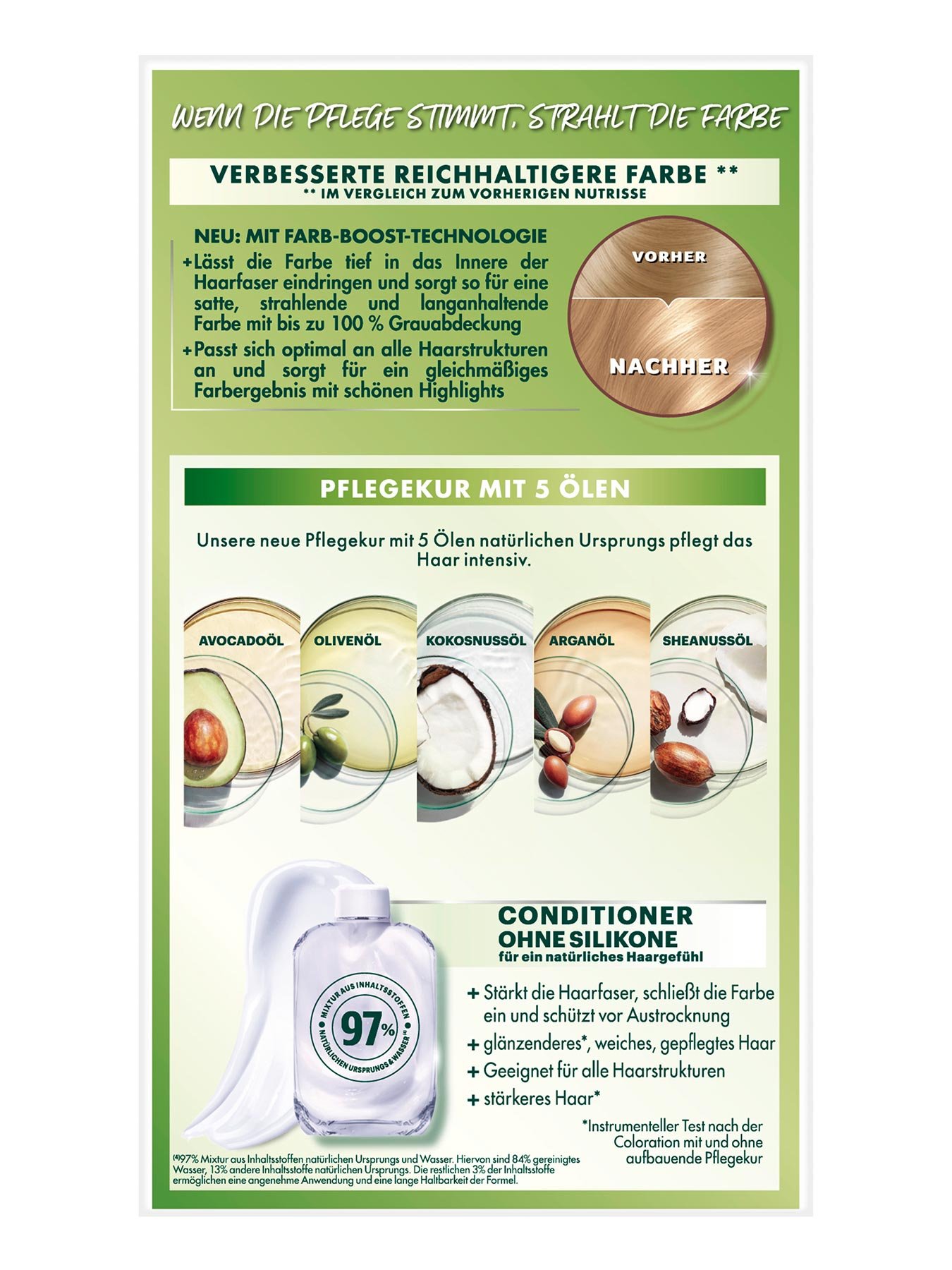 Nutrisse Creme 9 03 Helles Naturblond - Produkt Rückansicht