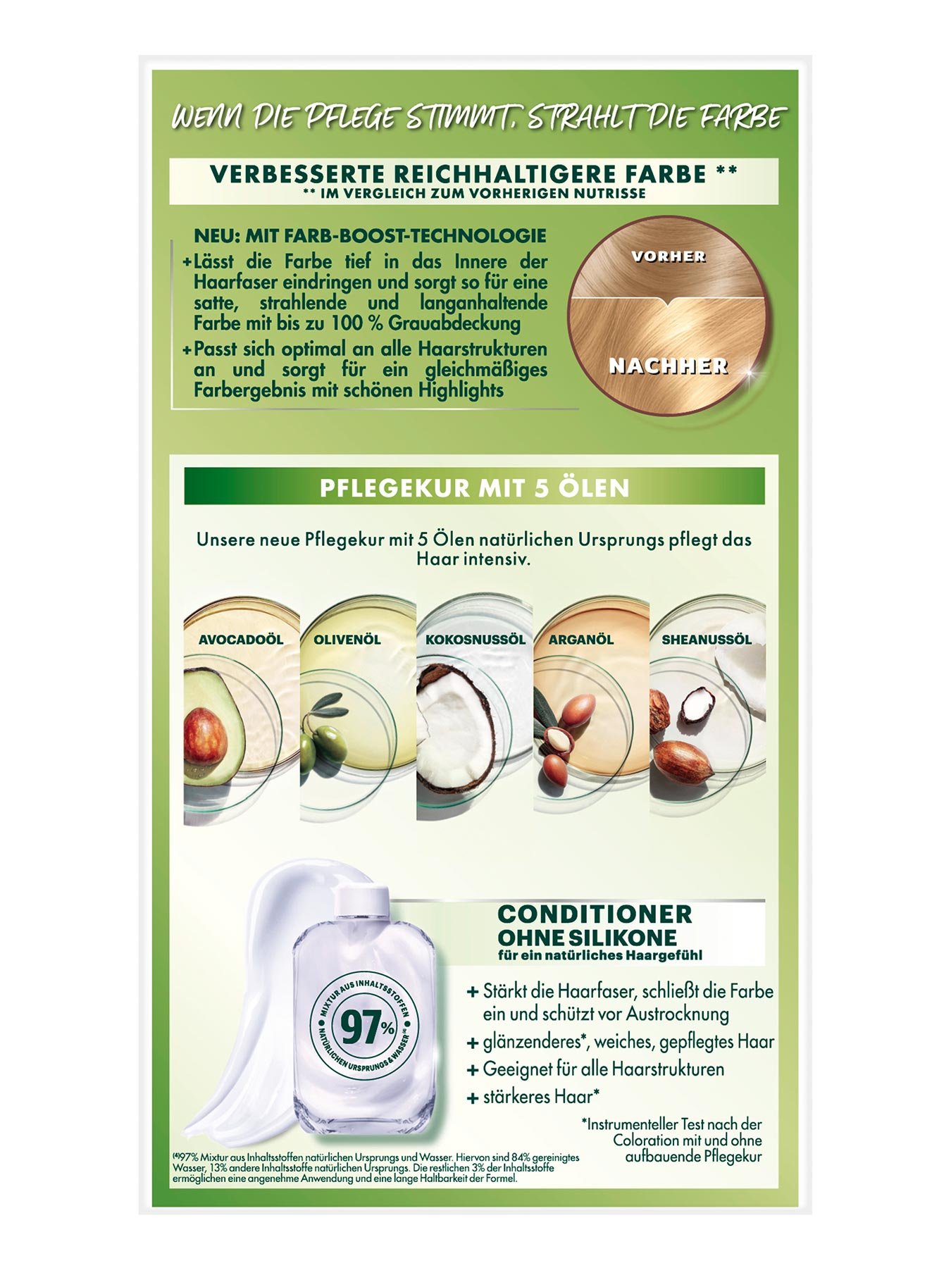 Nutrisse Creme 9 3 Hellgoldblond - Produkt Rückansicht