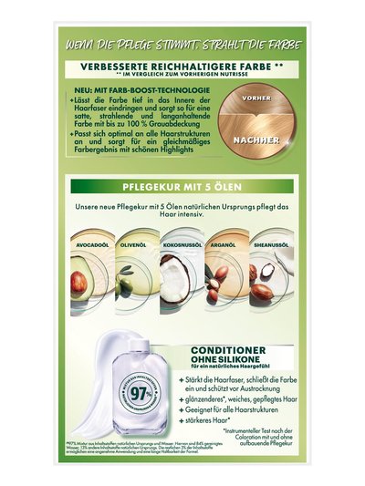 Nutrisse Creme 9 3 Hellgoldblond - Produkt Rückansicht