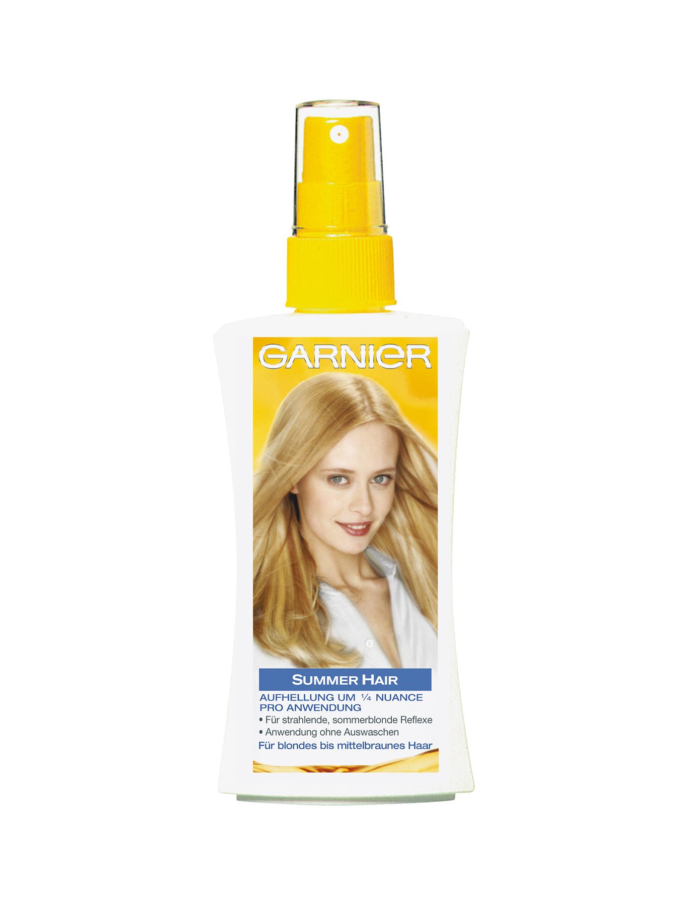 Summer-Hair-Spray-Christal-Blond-150ml-Vorderseite-Garnier-DE-gr