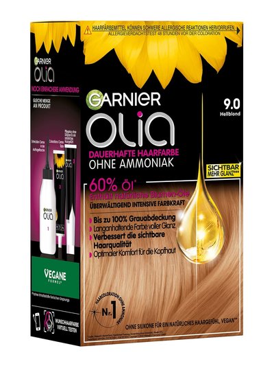 Garnier Olia Nr. 9.0 Hellblond - Produktansicht links