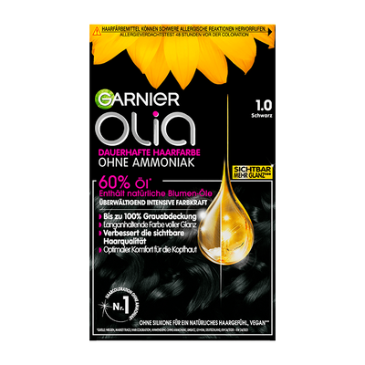Garnier Olia Nr. 1.0 Schwarz - Produktansicht
