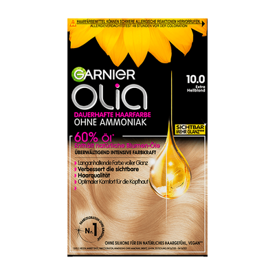 Garnier Olia Nr. 10.0 Extra Hellblond - Produktansicht