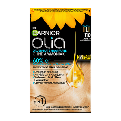 Garnier Olia Nr. 110 Kühles Aschblond - Produktansicht