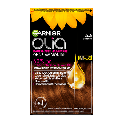 Garnier Olia Nr. 5.3 Goldbraun - Produktansicht