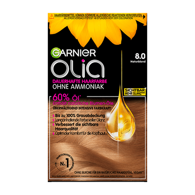 Garnier Olia Nr. 8.0 Naturblond - Produktansicht