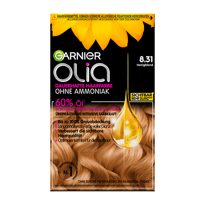 Garnier Olia Nr. 8.31 Honigblond - Produktansicht