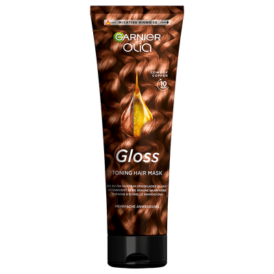 Olia Gloss Tinted Hair Mask Cowboy Copper Produktbild