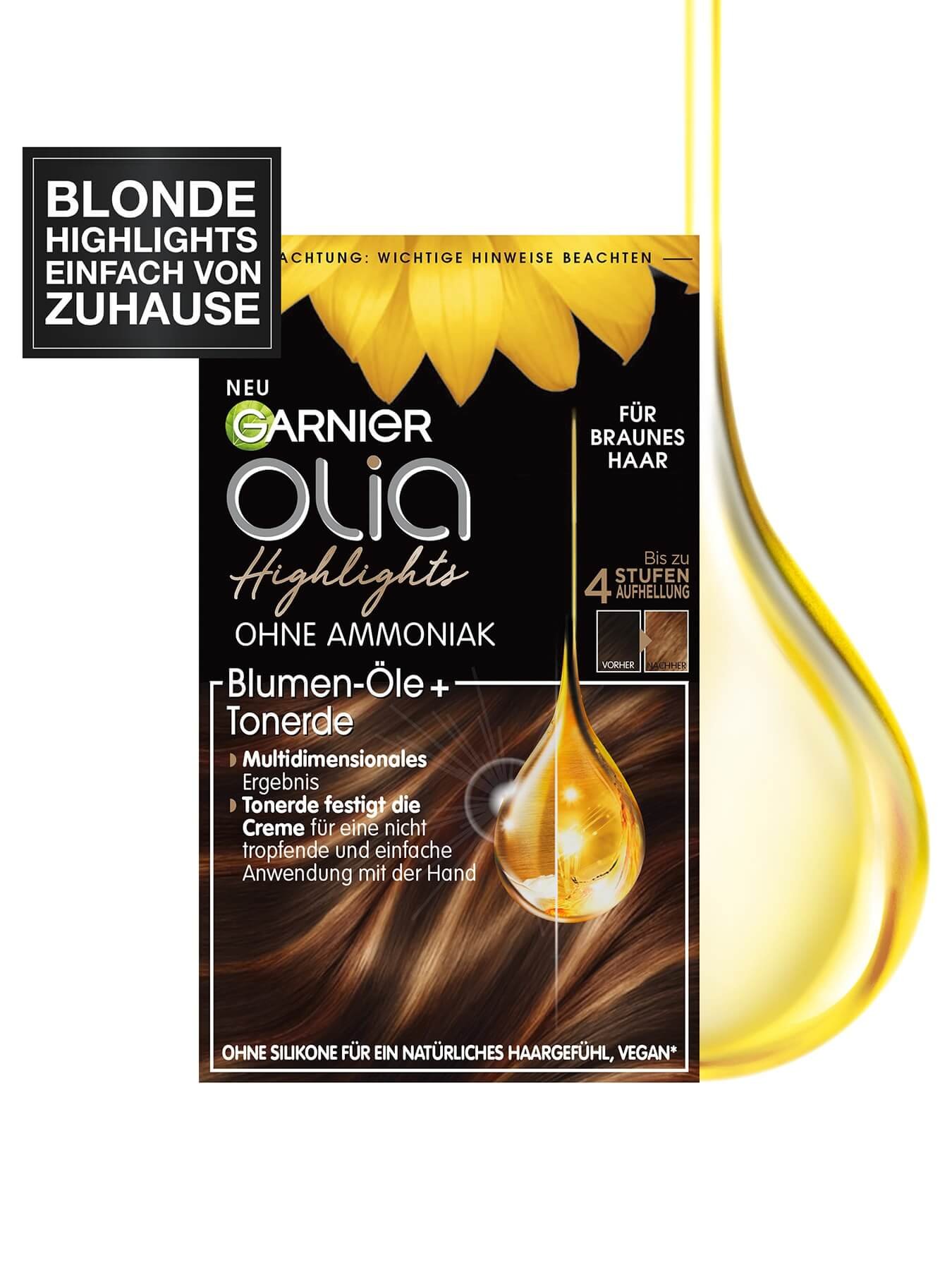 Braune Highlights einfach von Zuhause - Olia Highlights braun