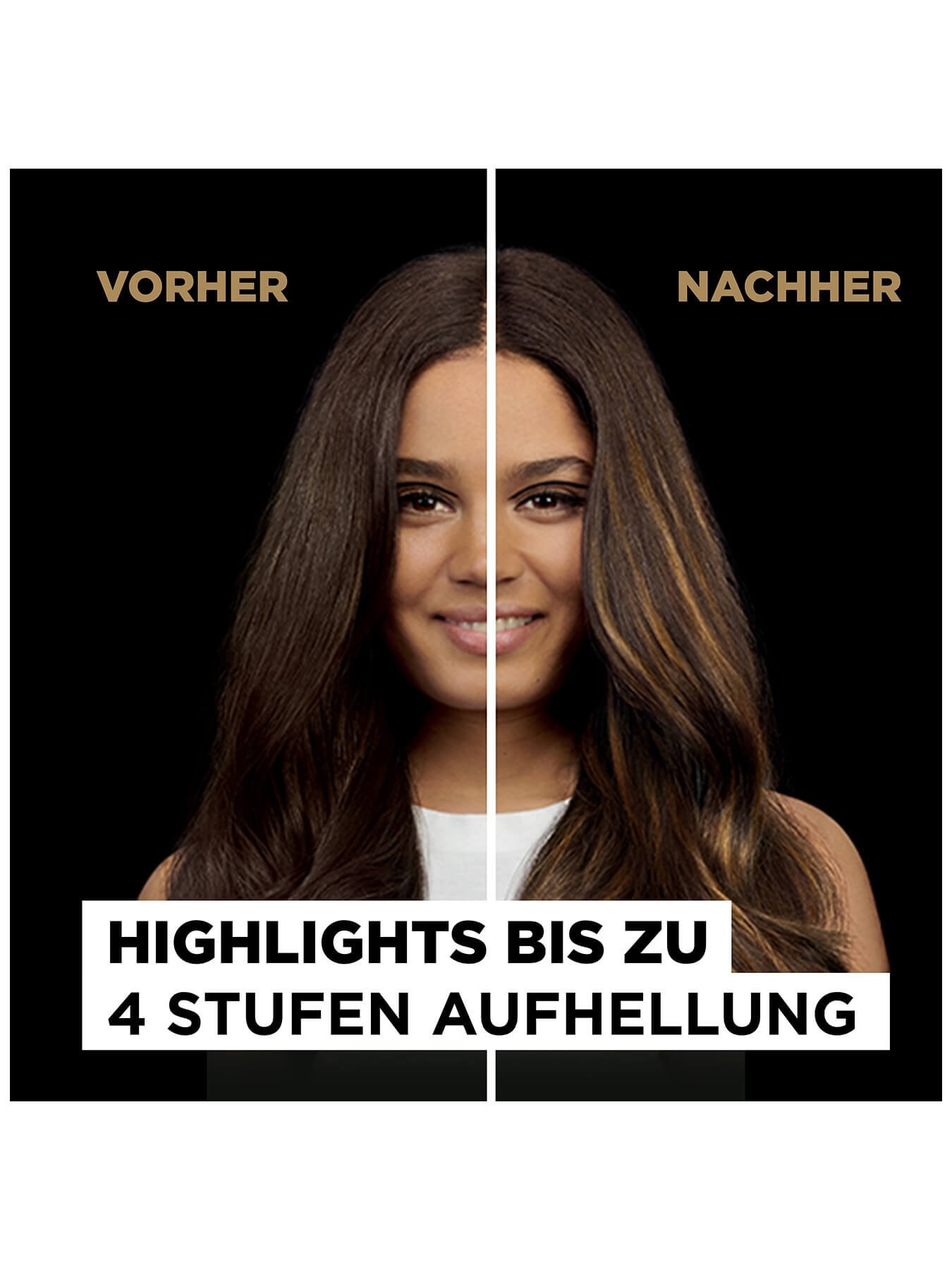 Vorher Nachher Bild für Olia Highlights braun