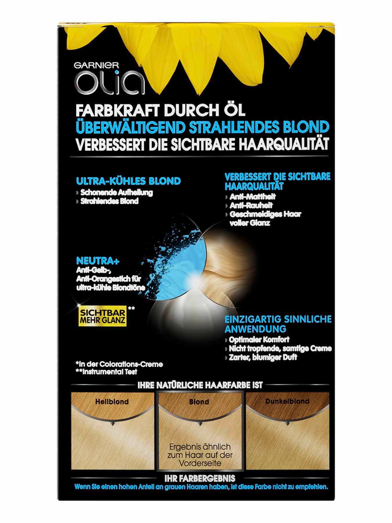 Nr. 110 Kühles Aschblond - dauerhafte Haarfarbe mit ...