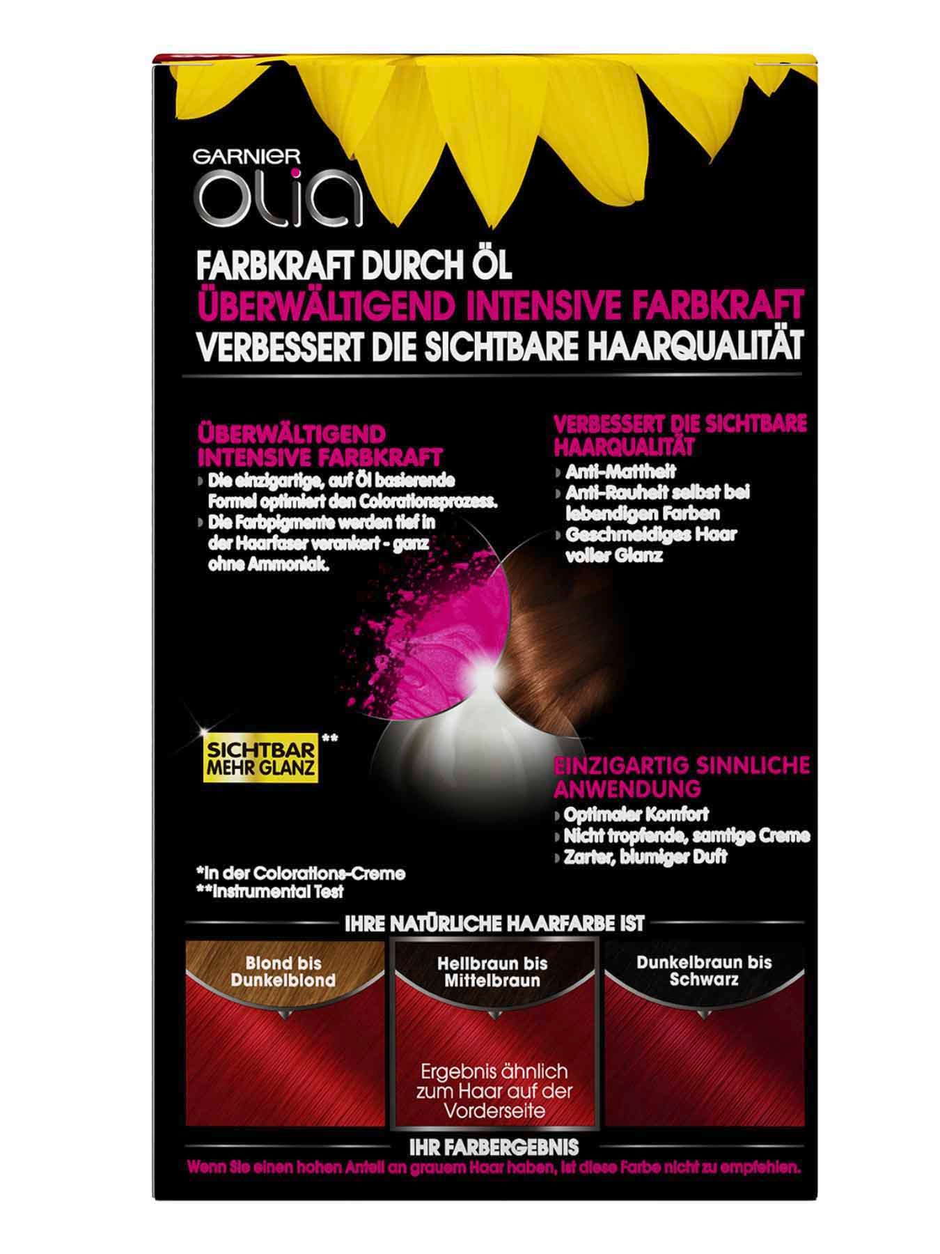 garnier olia farben rot