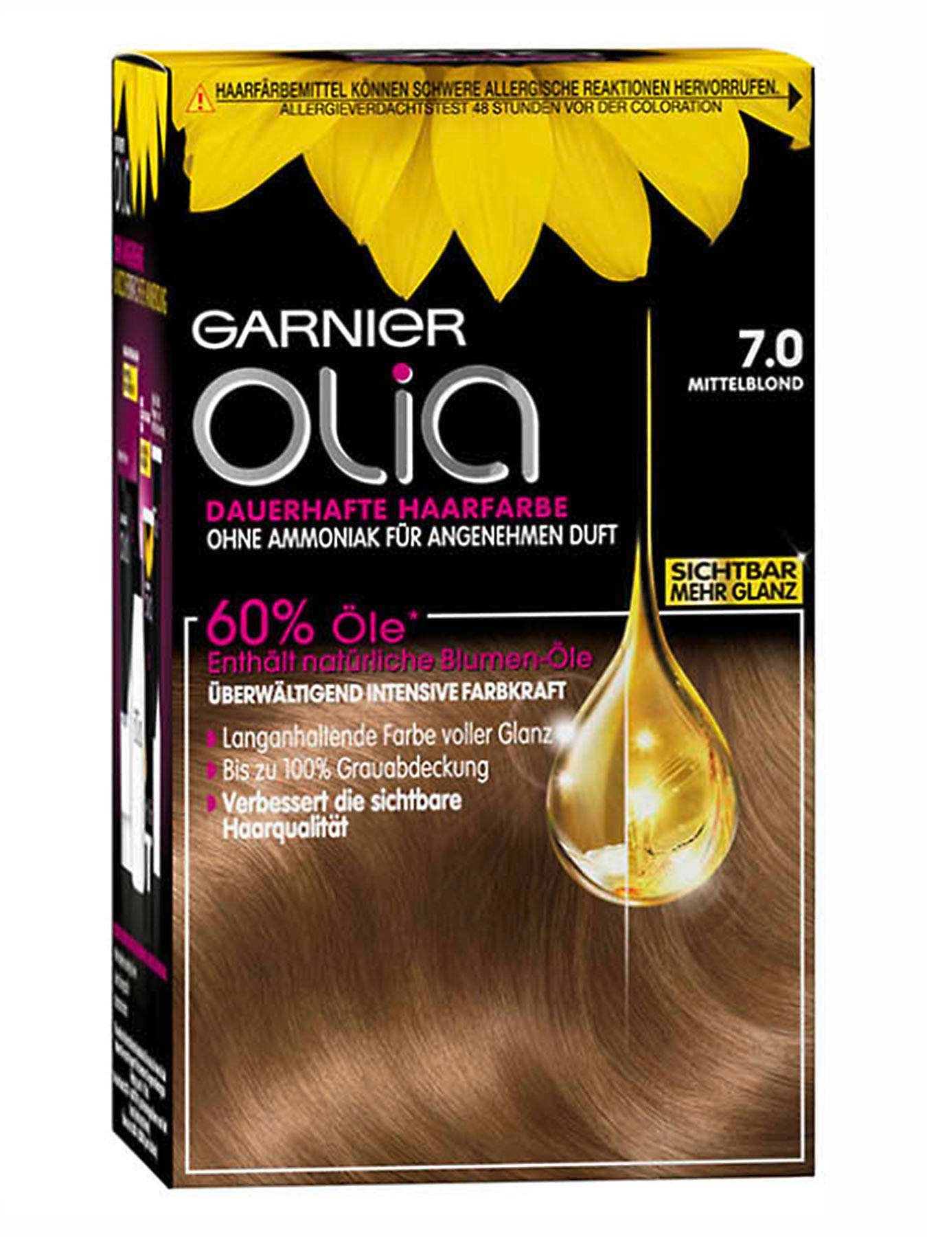 Nr 7 0 In Mittelblond Dauerhafte Haarfarbe Mit Intensiver Farbkraft Garnier