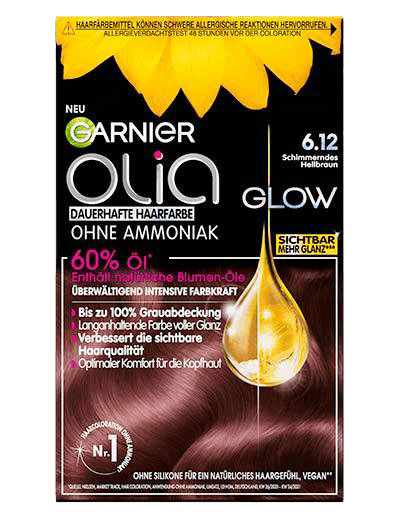 Olia schimmerndes Hellbraun Pack