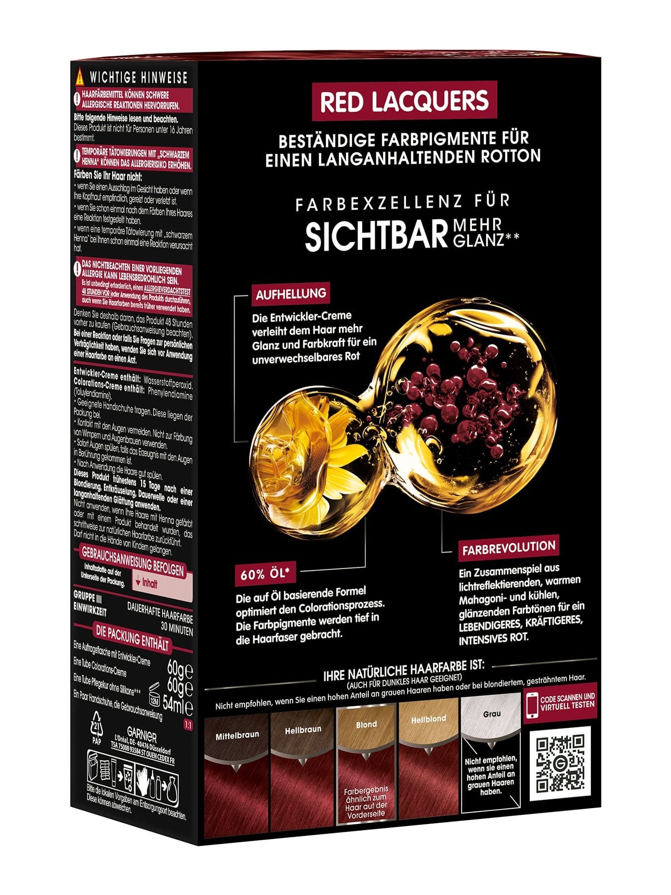 Olia Red Lacquers 7.25 Rubinrot Rückseite