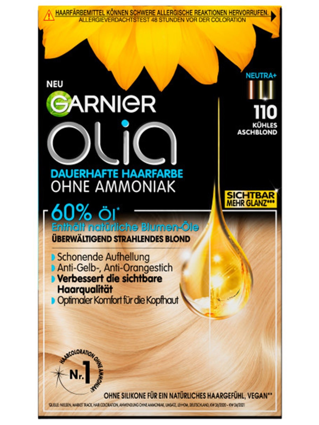 Garnier Olia 110 Kühles Aschblond - Produktabbildung