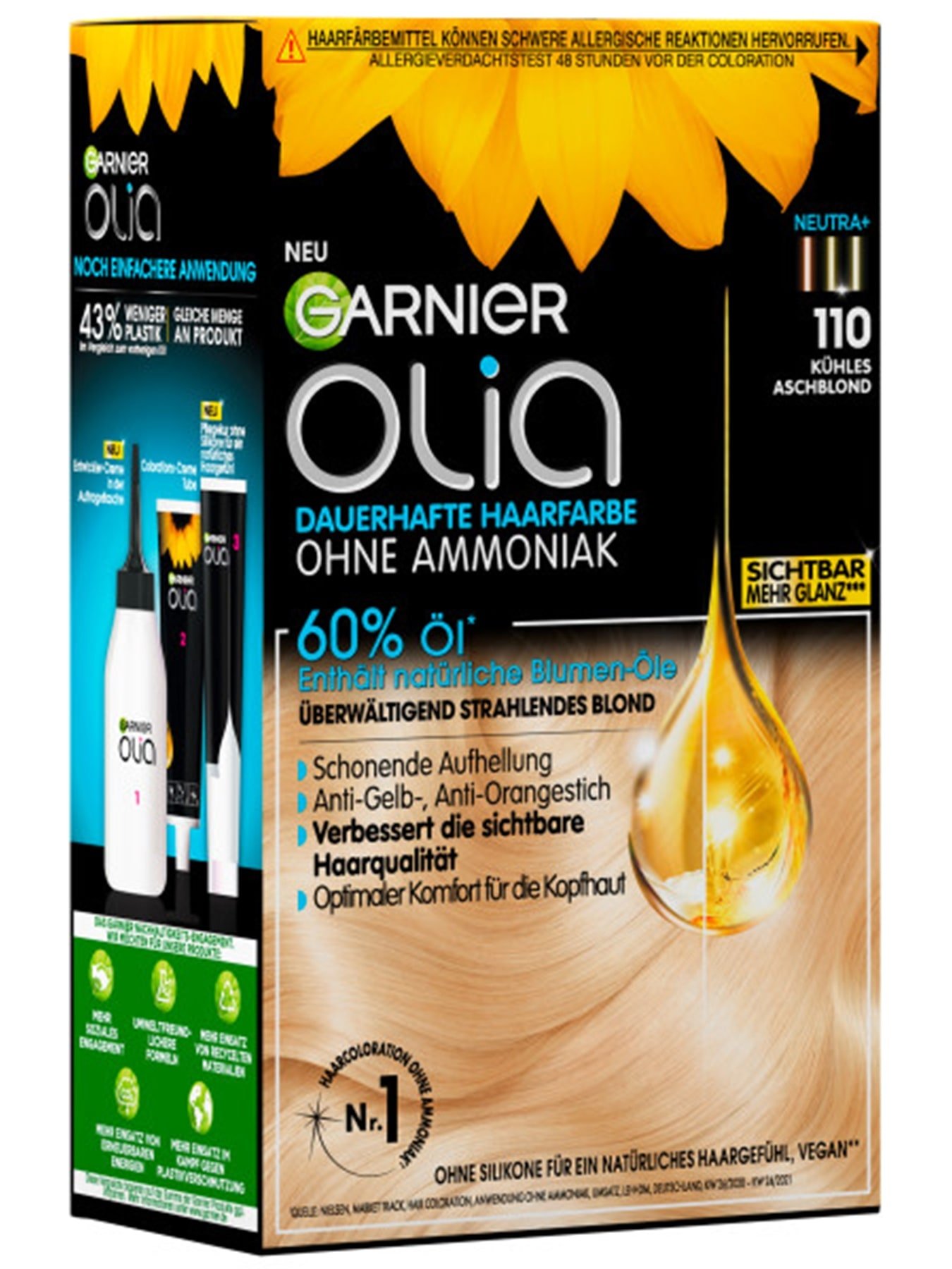 Garnier Olia 110 Kühles Aschblond - Produktabbildung