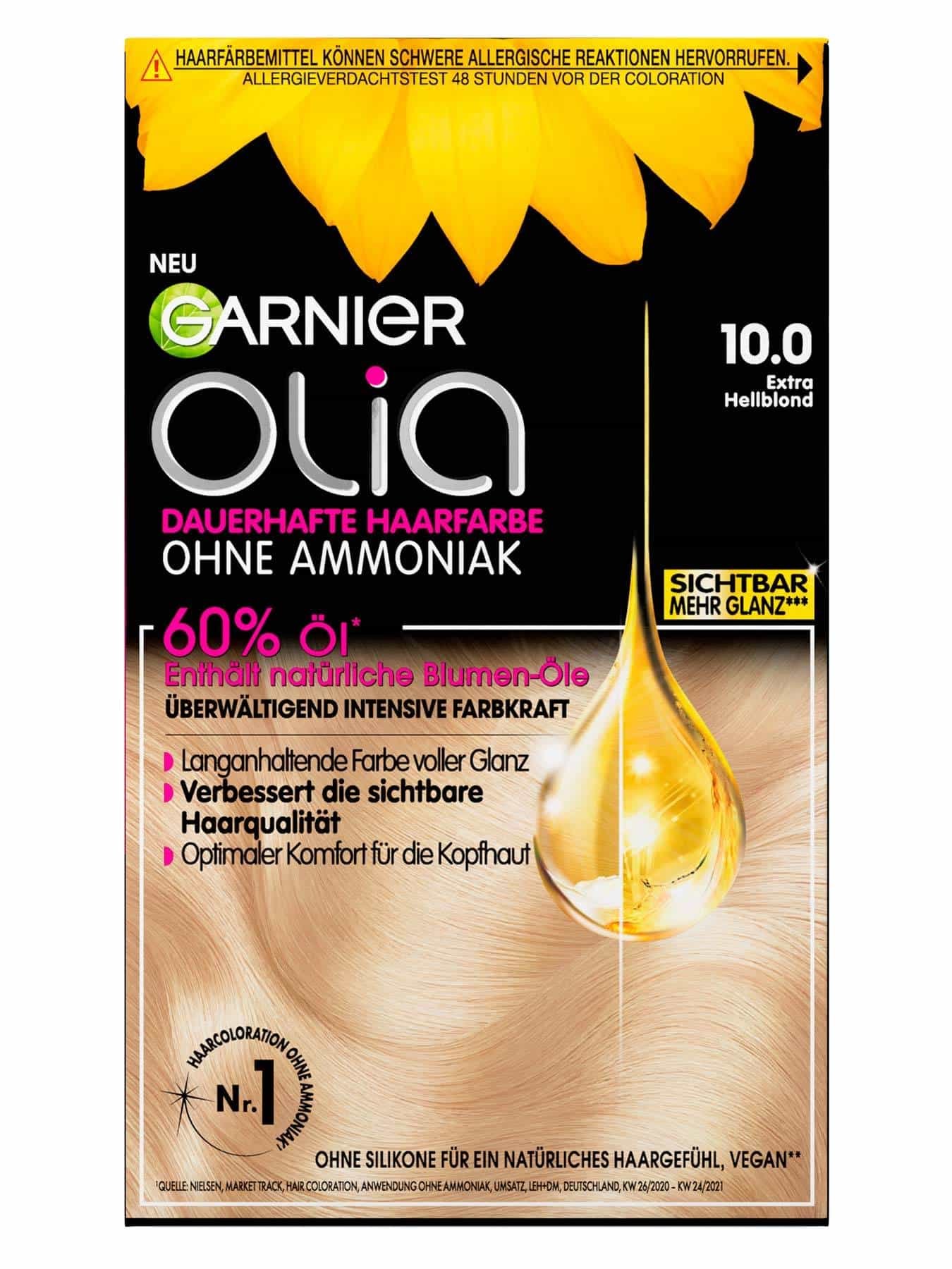 Garnier Olia Nr. 10.0 Extra Hellblond - Produktabbildung