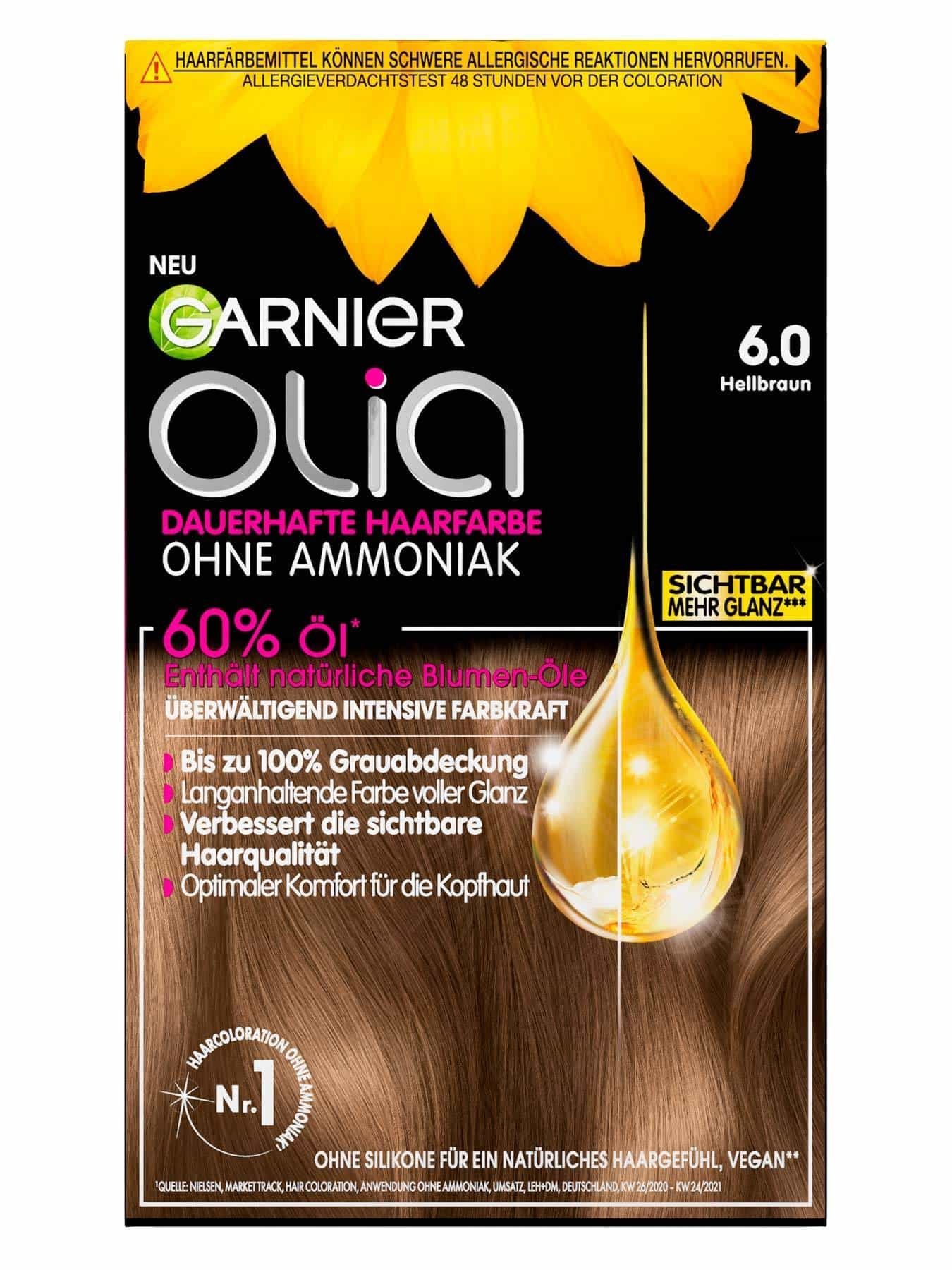 Garnier Olia Nr. 6.0 Hellbraun - Produktabbildung