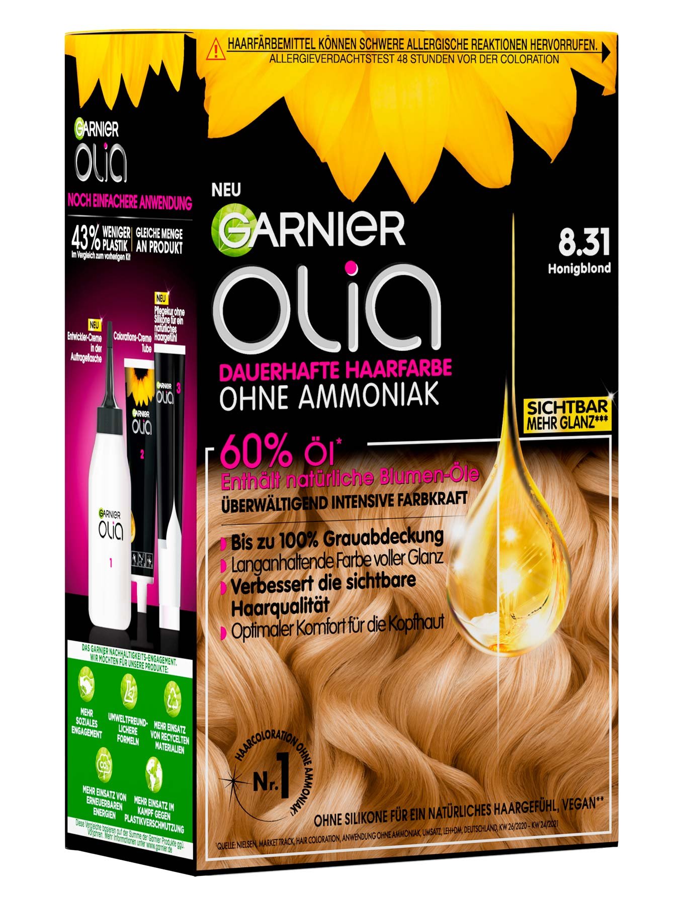 Garnier Olia Nr. 8.31 in Honigblond - Produktansicht links