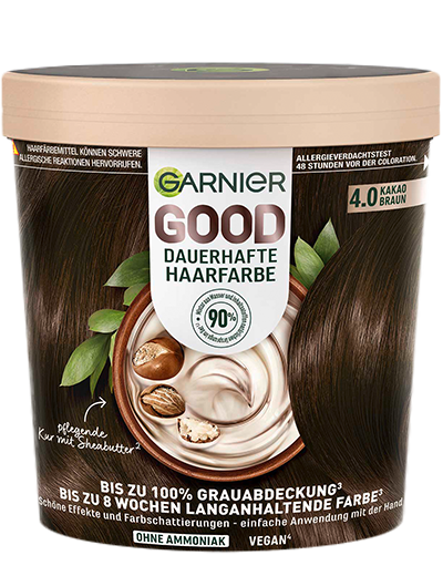 GOOD Dauerhafte Haarfarbe 4.0 Kakao Braun Produktbild
