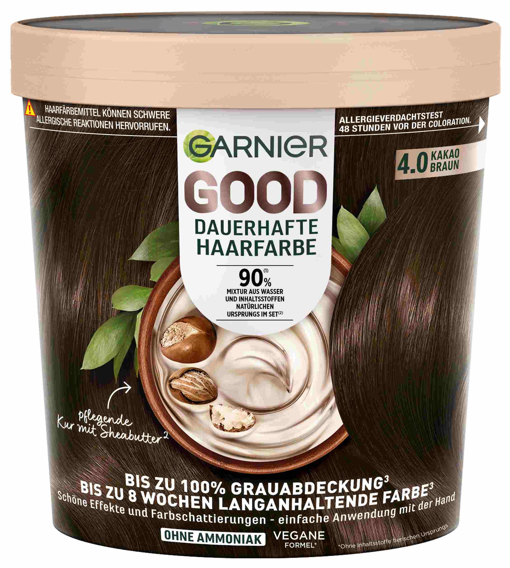 GOOD Dauerhafte Haarfarbe 4.0 Kakao Braun Produktbild
